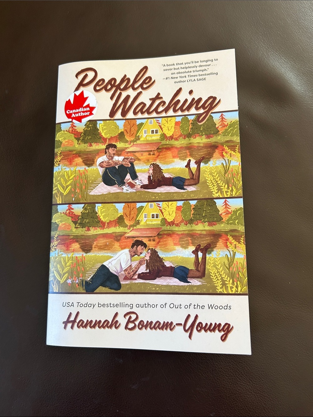 People watching